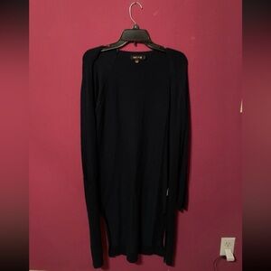 Lovetree Navy Blue Long Cardigan